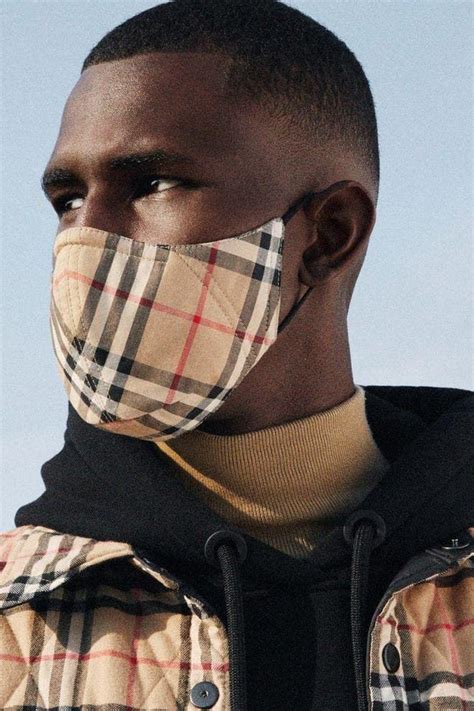 Burberry Is Bringing Its Signature Check to Face Masks .